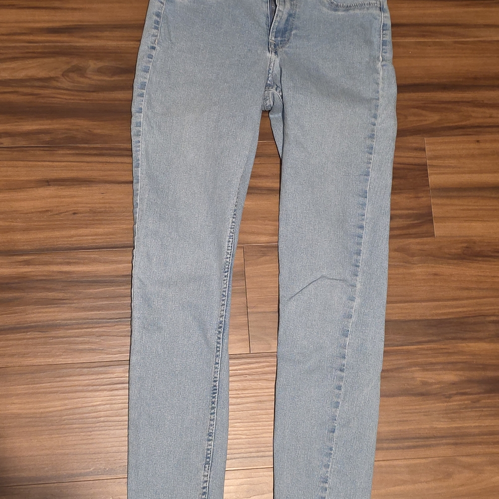 Zara Light Blue Skinny Jeans